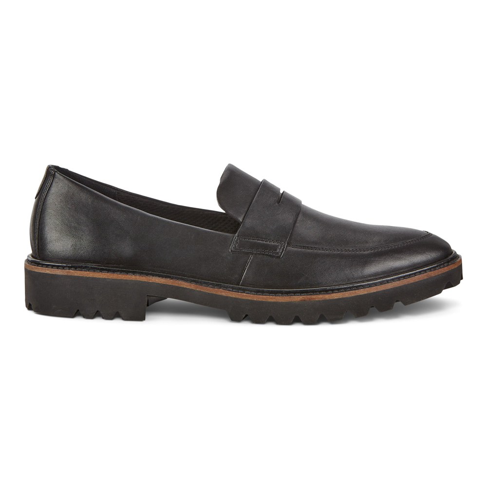 Loafers Mujer - ECCO Modern Tailored Slip-On Penny - Negros - SYZ289640